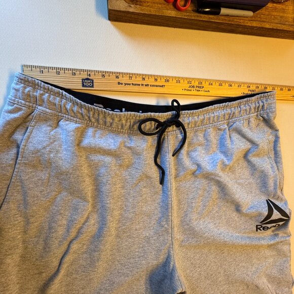 Reebok Joggers Mens Size 3XL Gray Pockets Athleisure Activewear Loungewear - Picture 5 of 11